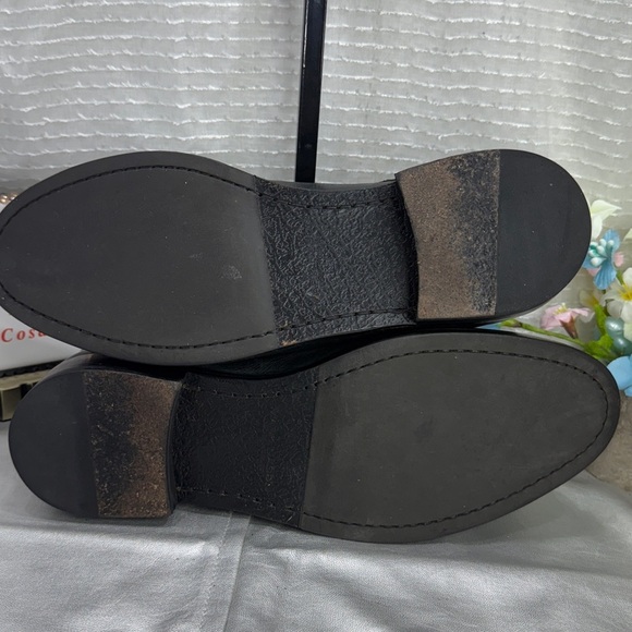 (B2)Mark Nason Los Angeles
Black Leather Lace-Up Boots with Side Zip -Men's 10.5 - Picture 7 of 12